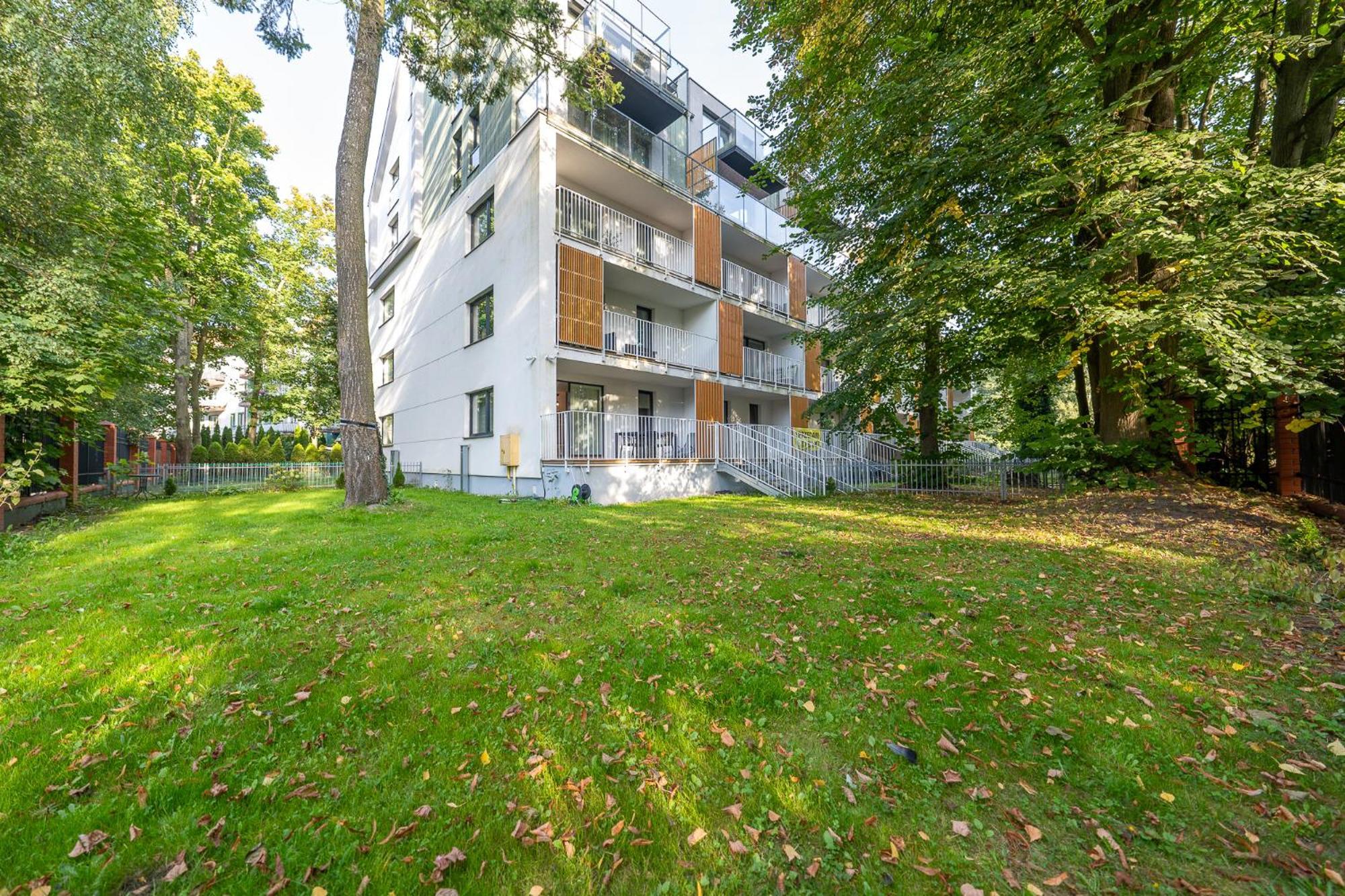 Apartamentyprzymorzu 010 Z Basenem Tarasem I Ogrodkiem Kołobrzeg Exterior foto